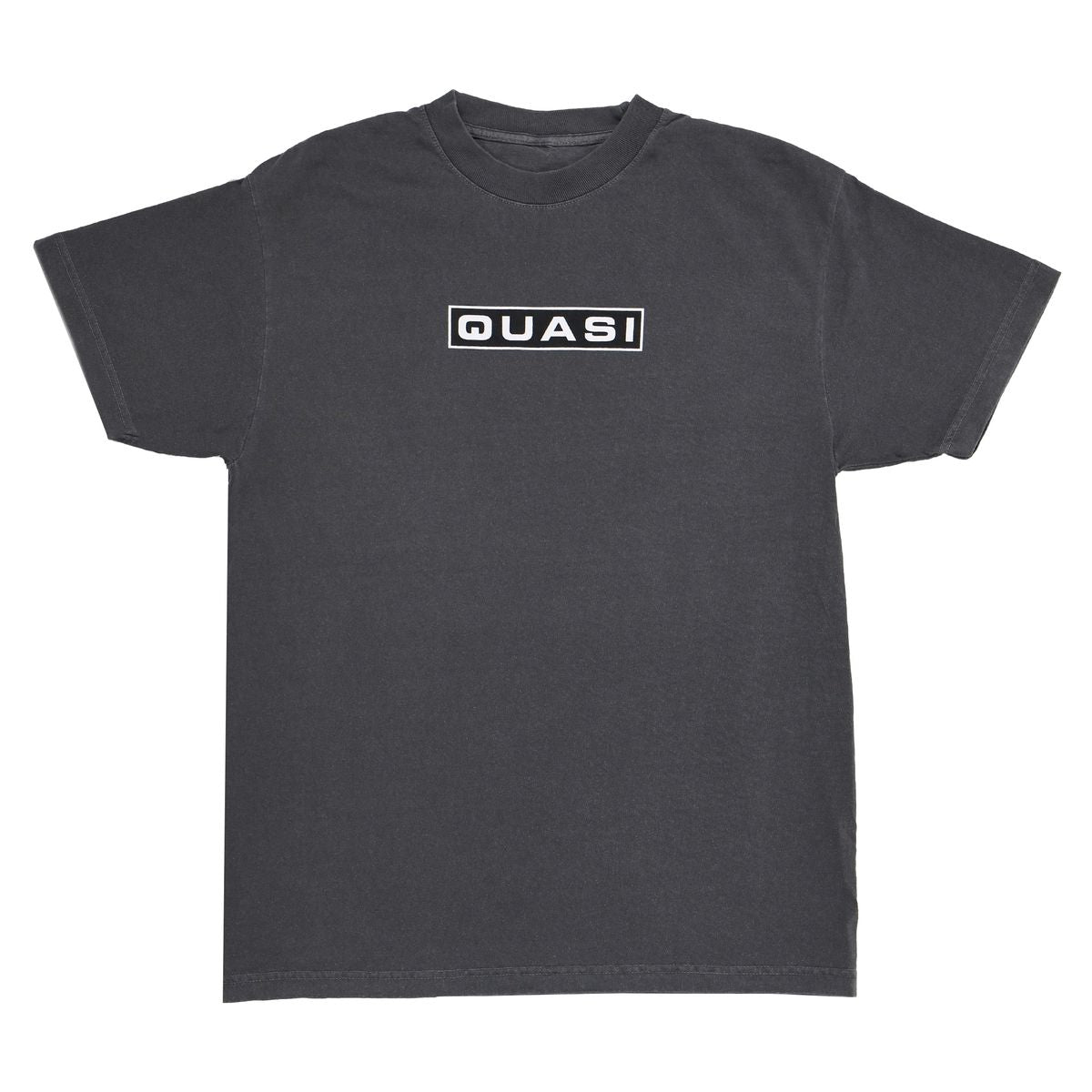QUASI SKATEBOARDS EURO TEE FADED BLACK