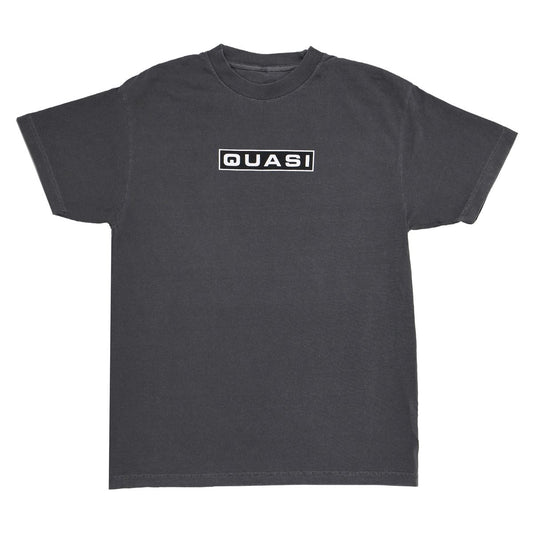 QUASI SKATEBOARDS EURO TEE FADED BLACK