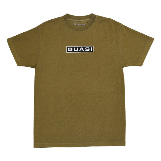 QUASI SKATEBOARDS EURO TEE FADED ARMY