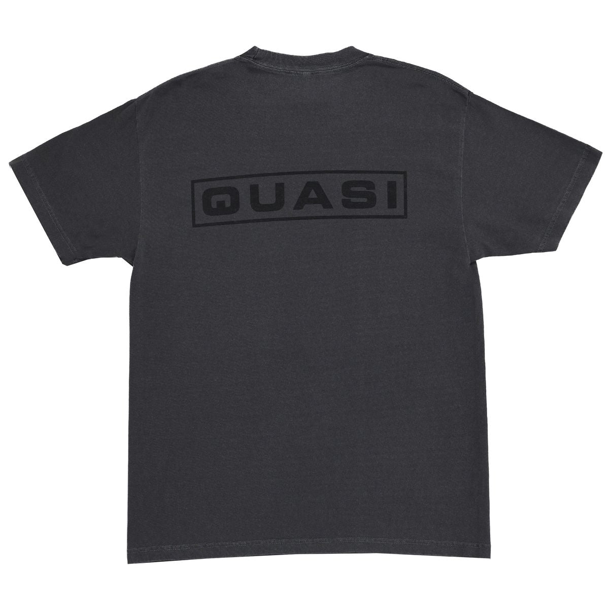 QUASI SKATEBOARDS MEATHEAD TEE FADED BLACK