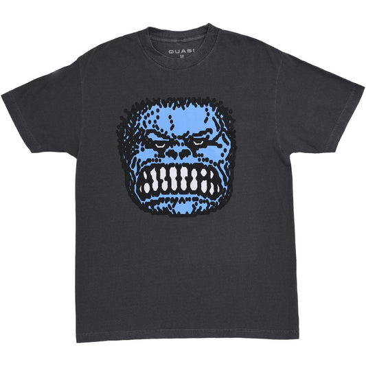 QUASI SKATEBOARDS MEATHEAD TEE FADED BLACK