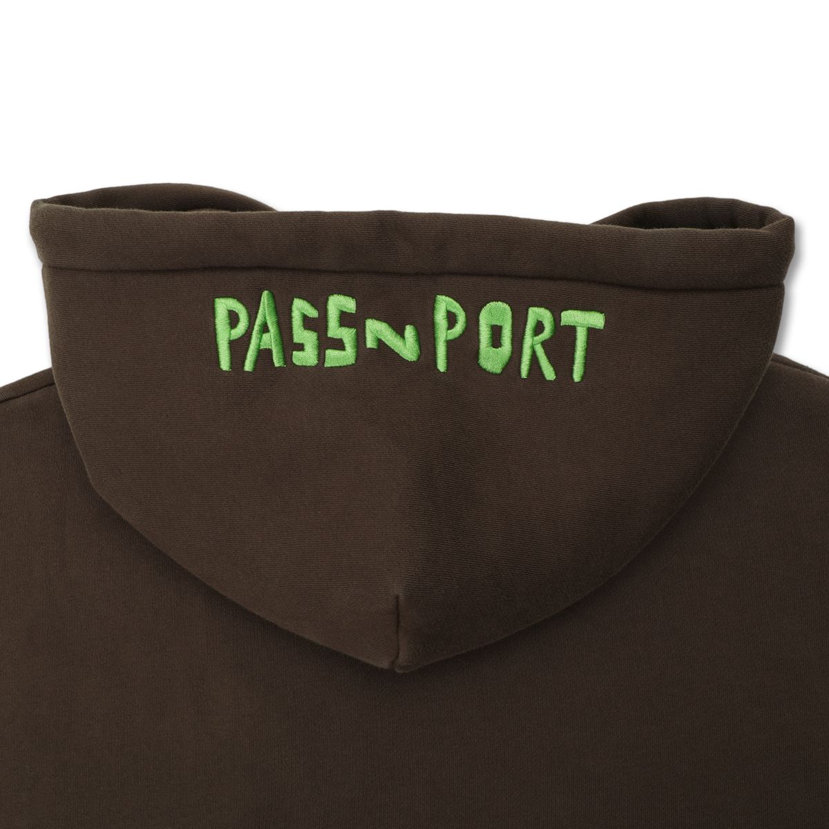 PASS~PORT SKATEBOARDS SCISSORCRAFT ZIP HOOD BARK
