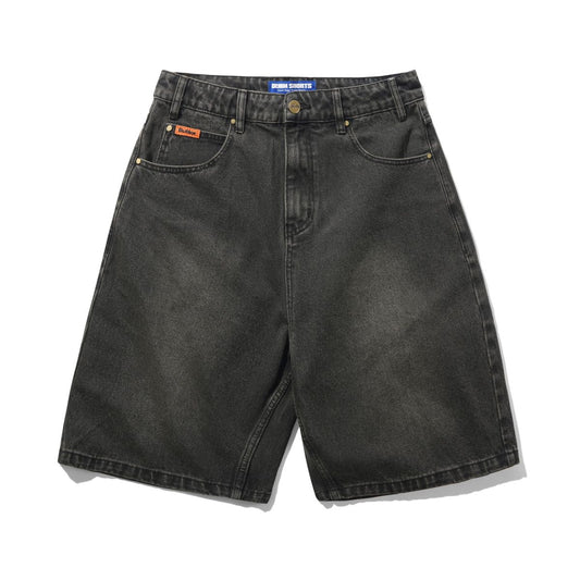 BUTTERGOODS BAGGY DENIM SHORTS FADED BLACK