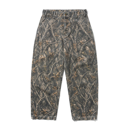 BUTTERGOODS WORK PANTS FOREST CAMO