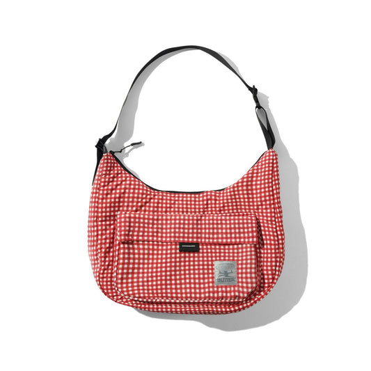 BUTTERGOODS CROSSBODY BAG RED GINGHAM