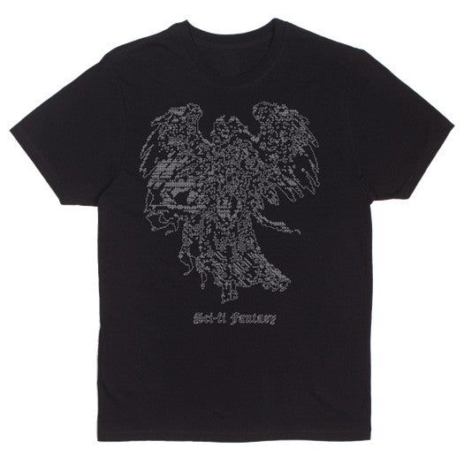 SCI-FI FANTASY ANGEL TEE BLACK
