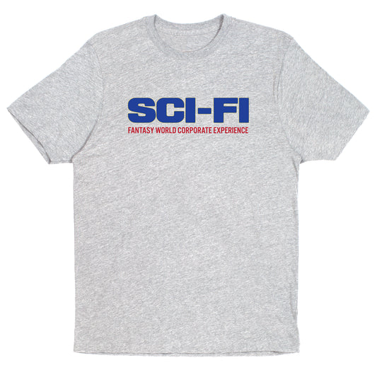 SCI-FI FANTASY FANTASY WORLD TEE GREY