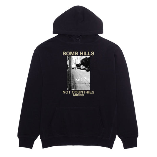 GX1000 BOMB HILLS HOODIE BLACK/TAN