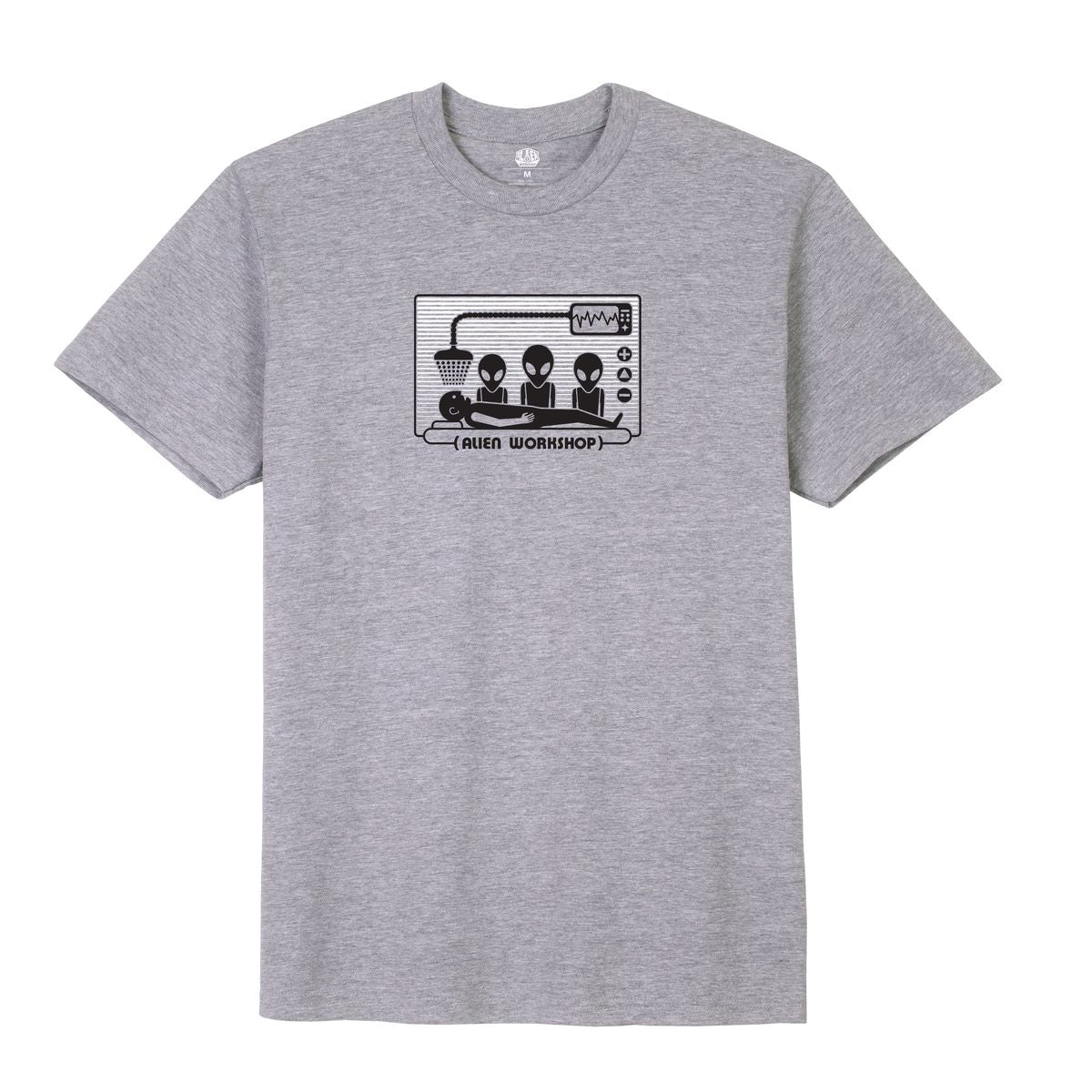 ALIEN WORKSHOP ABDUCTION RAYS TEE STEEL