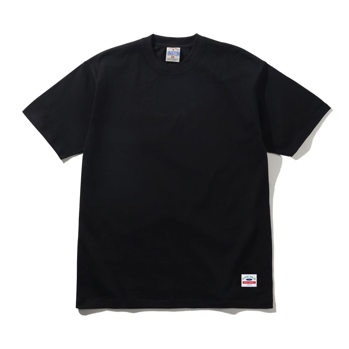 CASH ONLY DIST HEAVY-WEIGHT TEE BLACK