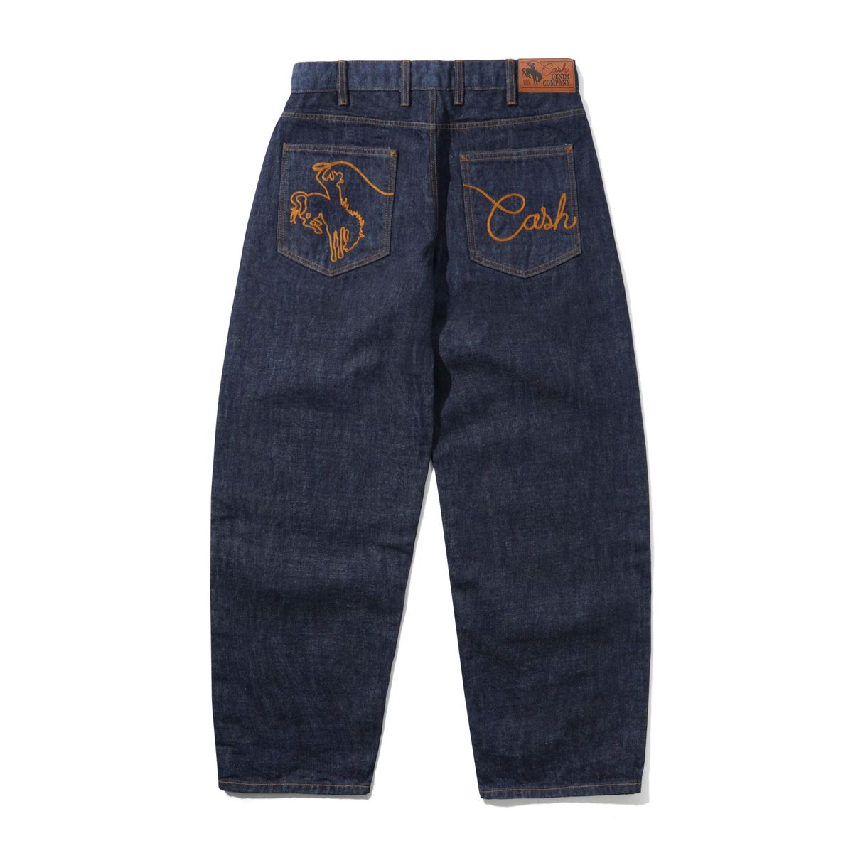 CASH ONLY DIST RODEO SELVEDGE DENIM JEANS INDIGO