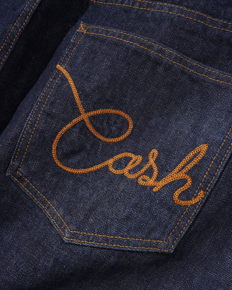 CASH ONLY DIST RODEO SELVEDGE DENIM JEANS INDIGO
