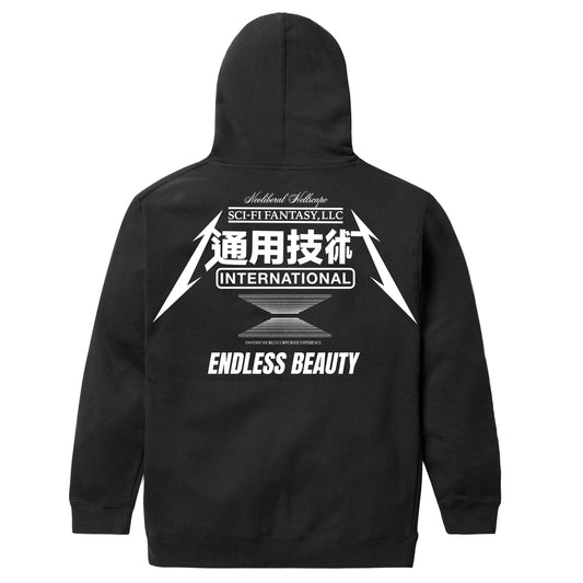 SCI-FI FANTASY ENDLESS BEAUTY HOODIE BLACK