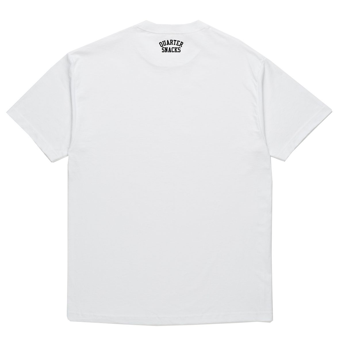 QUARTERSNACKS BIG SNACKMAN TEE WHITE
