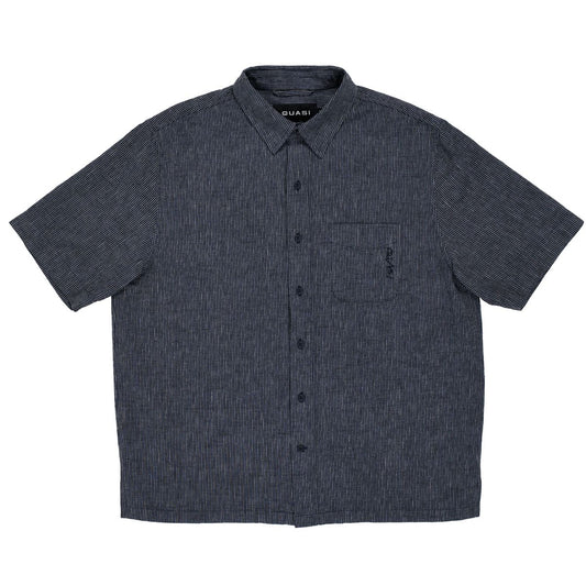 QUASI SKATEBOARDS KALVIN BUTTON UP NAVY