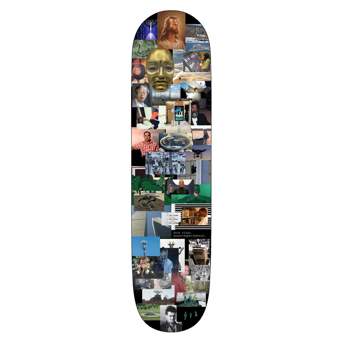 QUASI SKATEBOARDS RIZZO PSYOP DECK 8.25