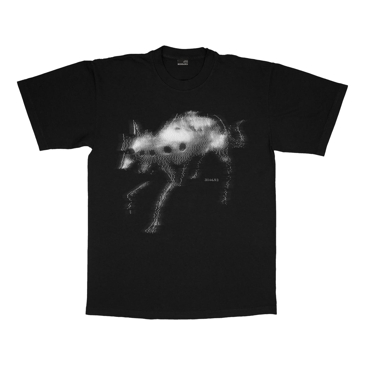 EDGLRD SKATEBOARDS METAL HOUND TEE BLACK