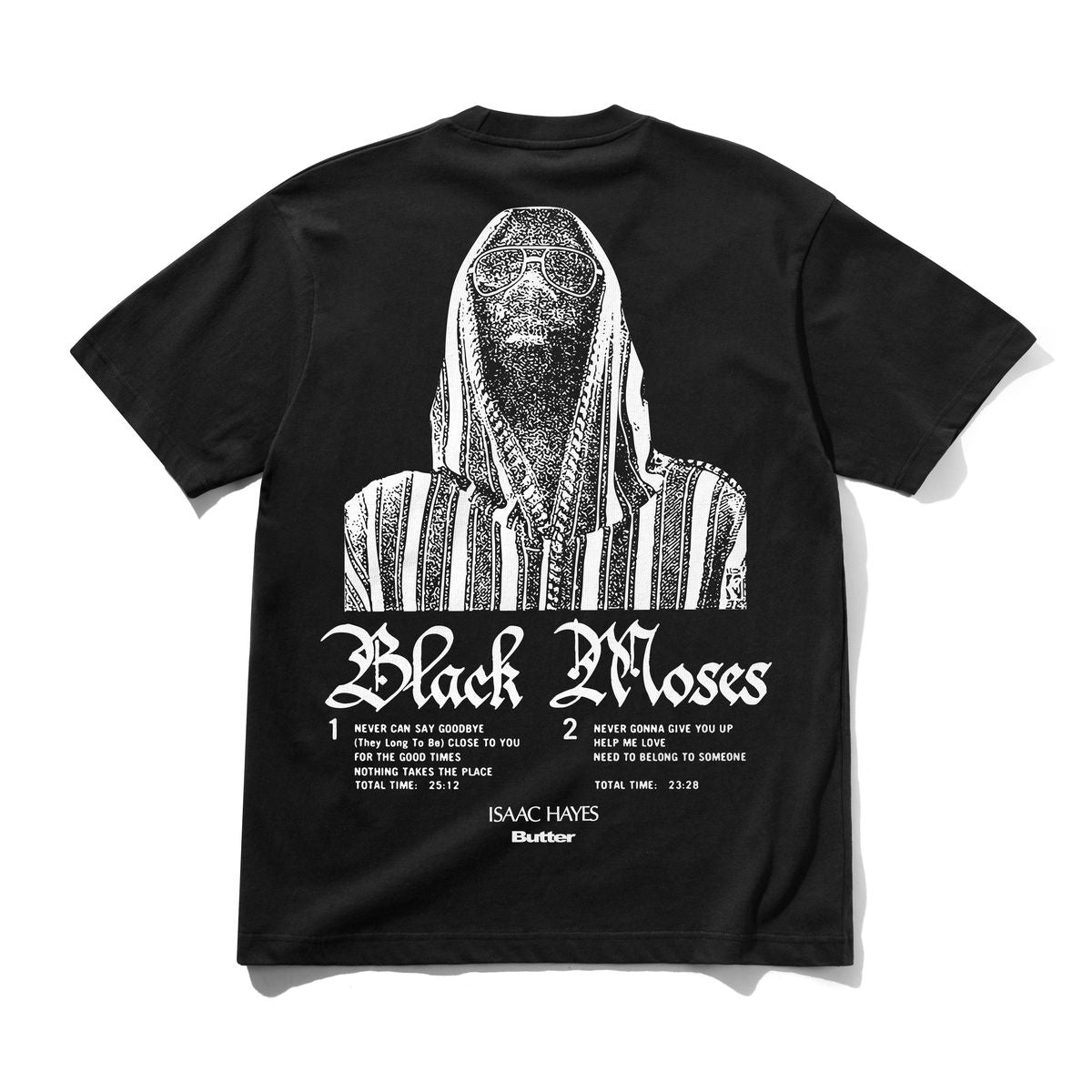 BUTTERGOODS BLACK MOSSES TEE