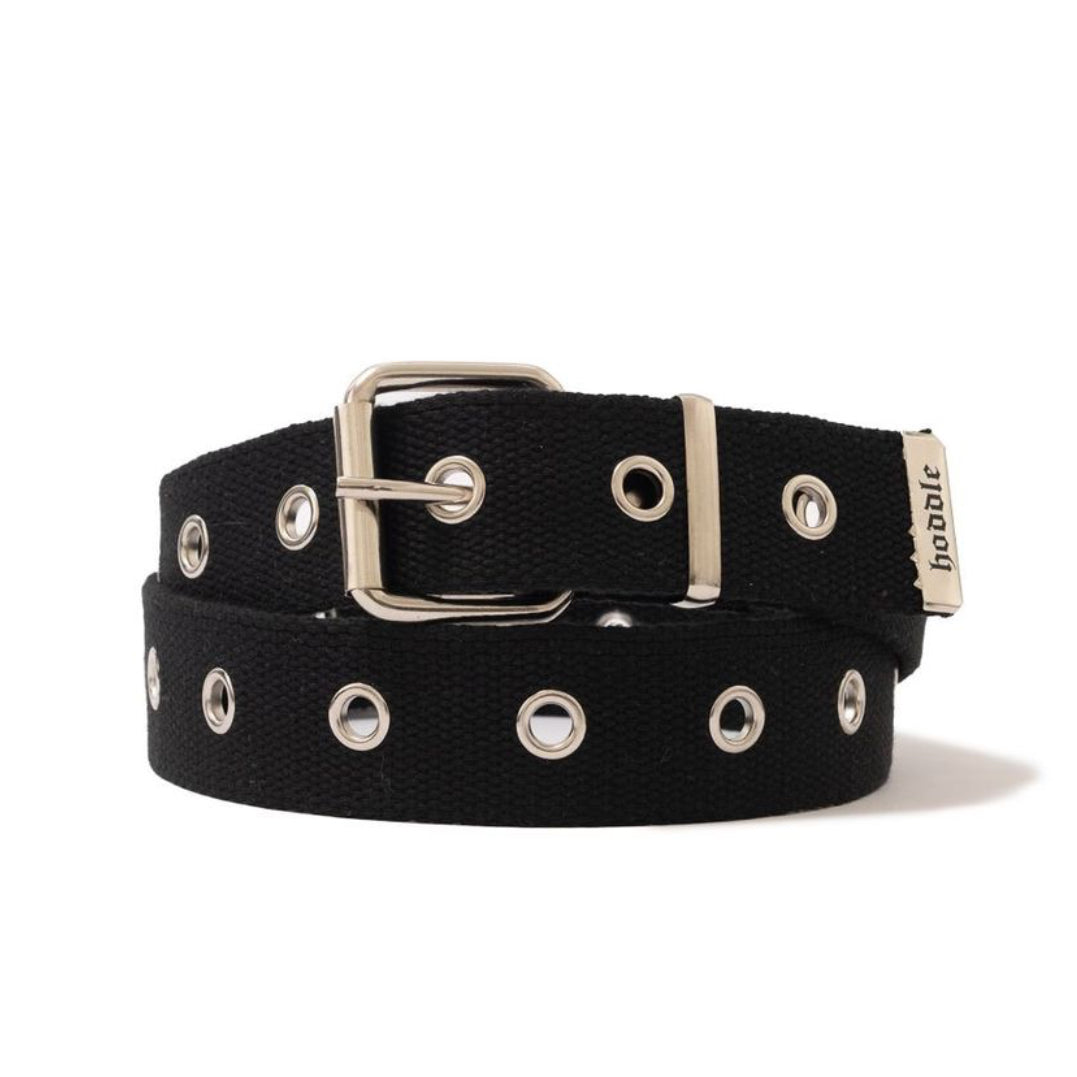 HODDLE SKATEBOARDS HDL EYELET BELT BLACK