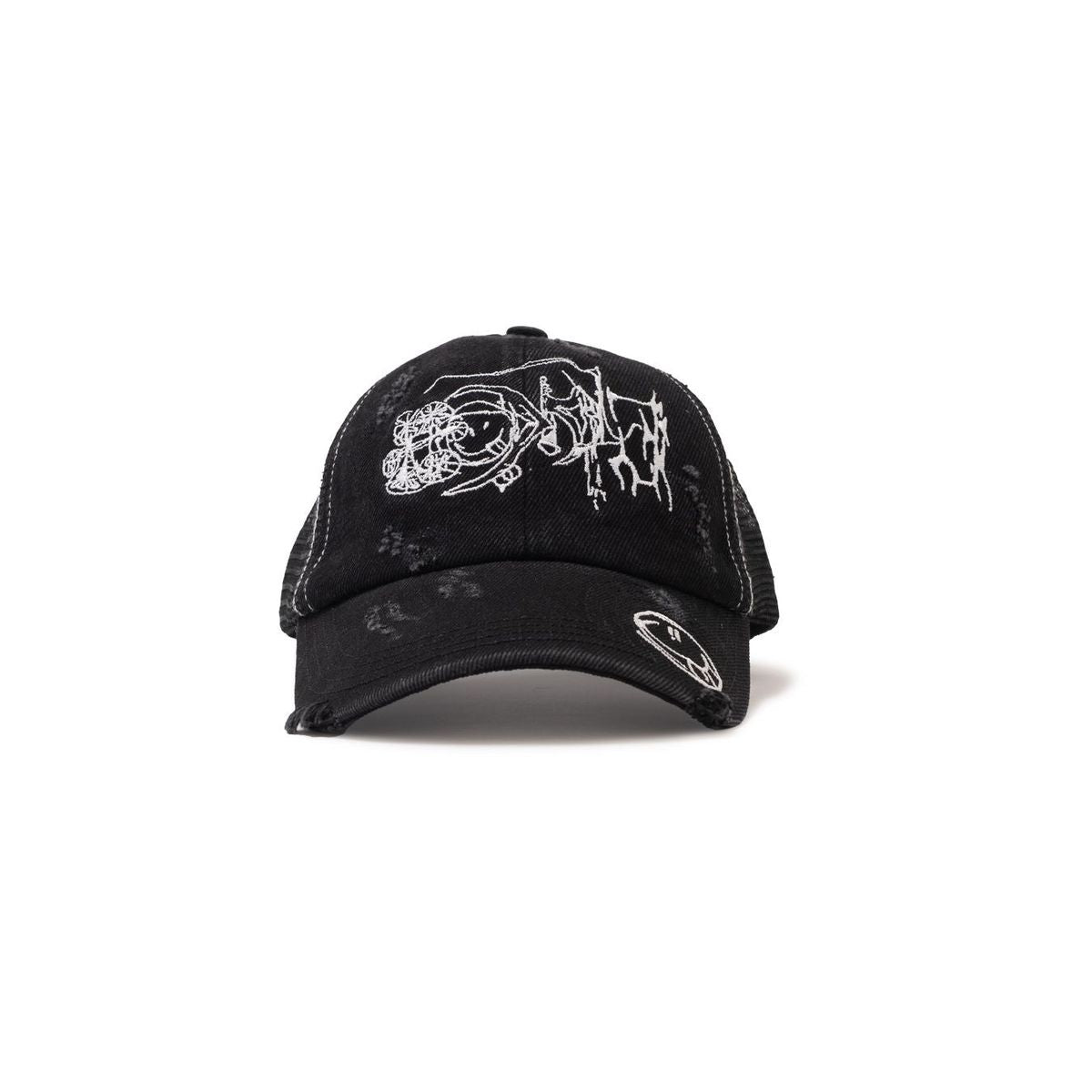 HODDLE SKATEBOARDS LG HILL TRUCKER BLACK