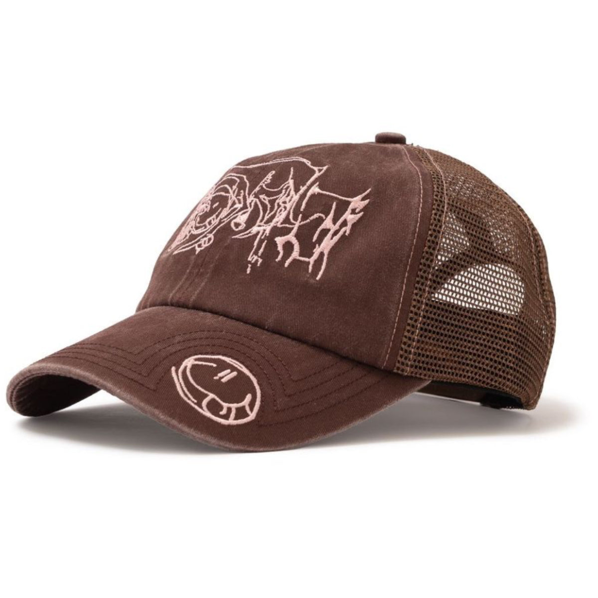 HODDLE SKATEBOARDS LG HILL TRUCKER BROWN