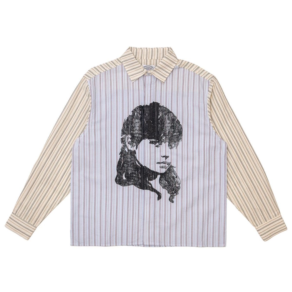 HODDLE SKATEBOARDS MERCH SHIRT STRIPED SEER SUCKER