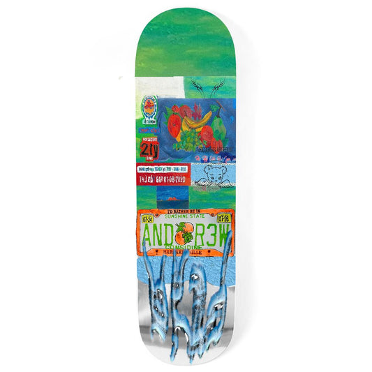 WKND SKATEBOARDS CONSIDINE PLATED DECK 8.5