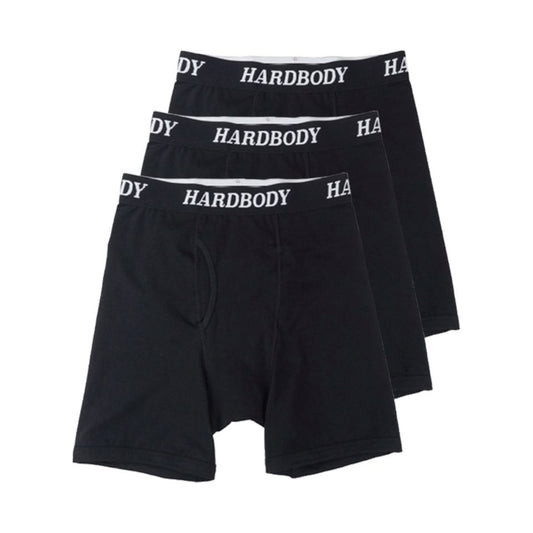 HARDBODY NYC BOXER BRIEF 3 PACK BLACK