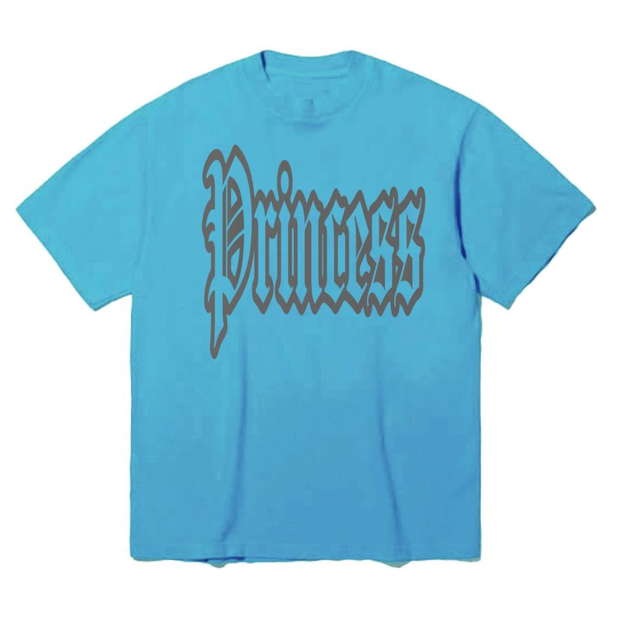 HARDBODY NYC SILVER PRINCESS TEE BLUE