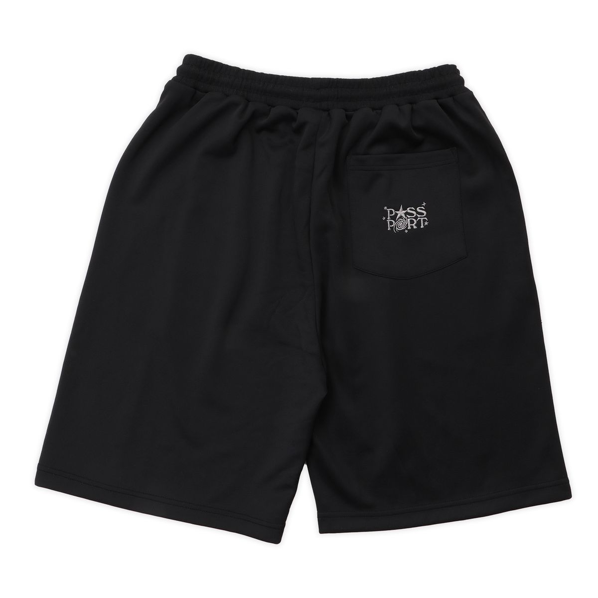 PASS~PORT SKATEBOARDS STARGAZER TRACK SHORTS BLACK