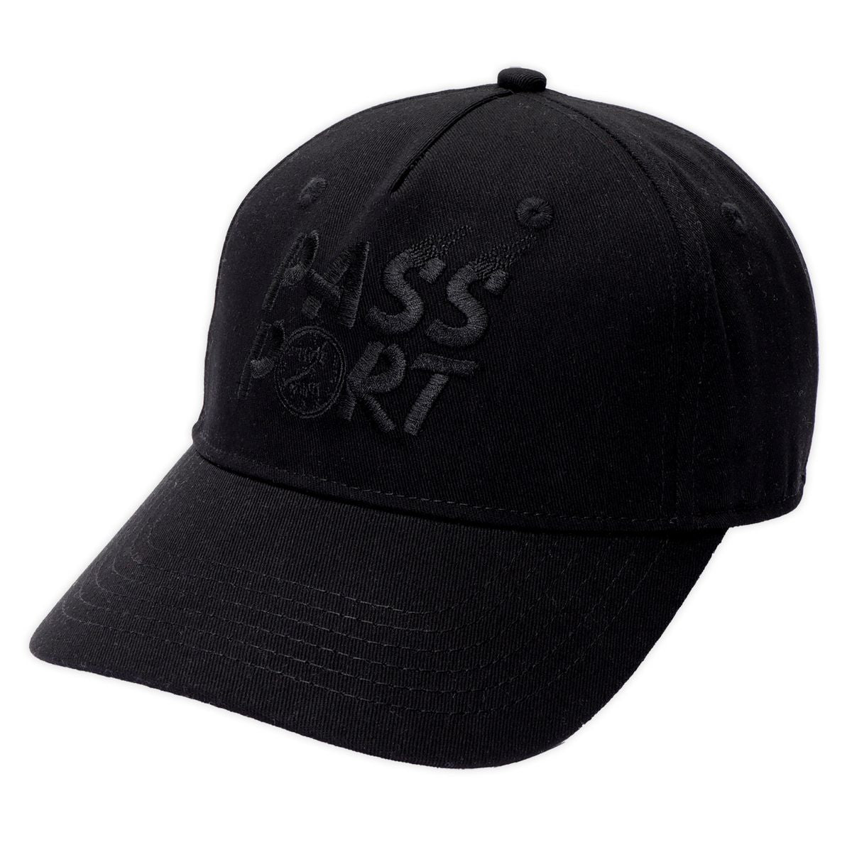 PASS~PORT SKATEBOARDS SHOP RULES PACKERS CAP BLACK