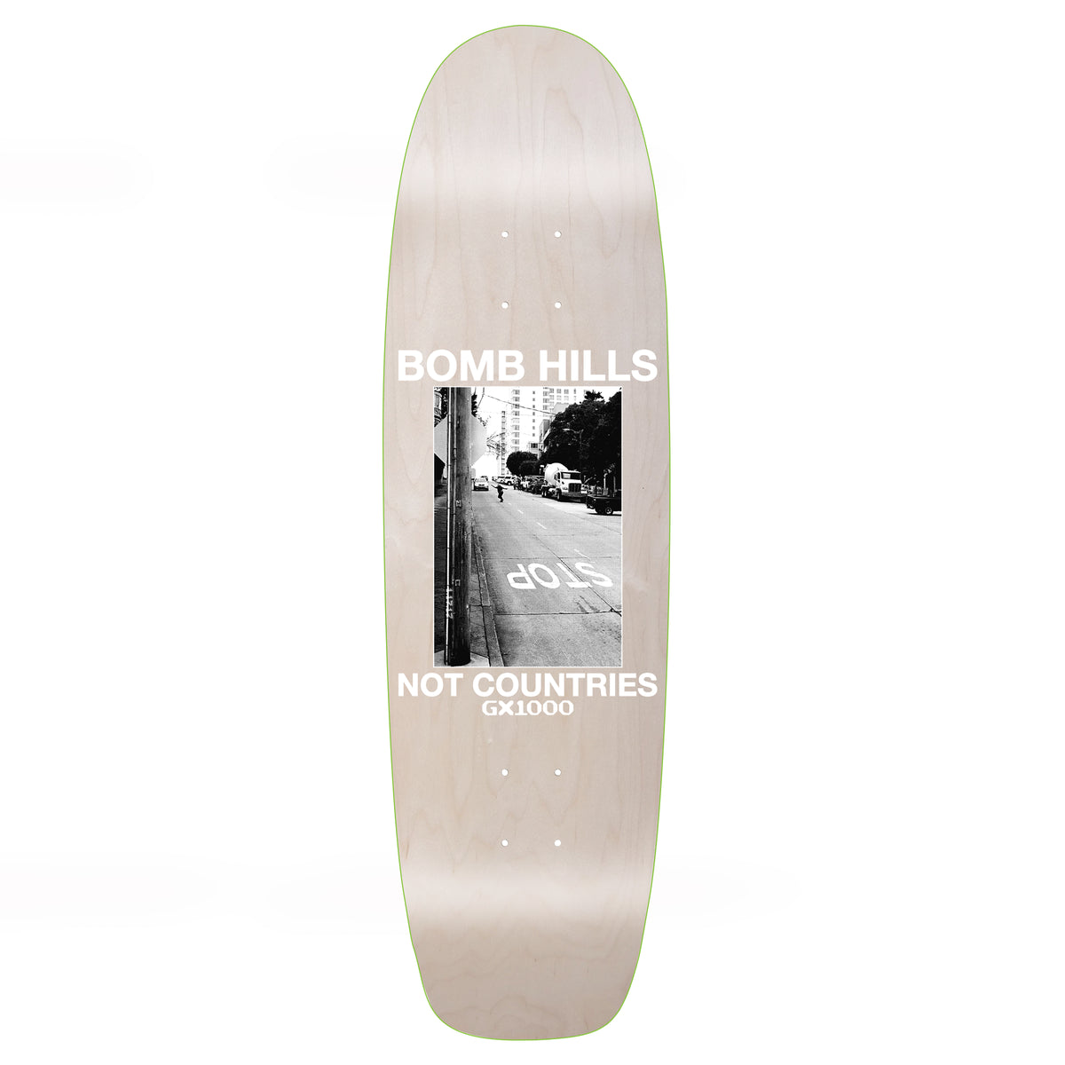 GX1000 BOMB HILLS NOT COUNTRIES SHAPED DECK