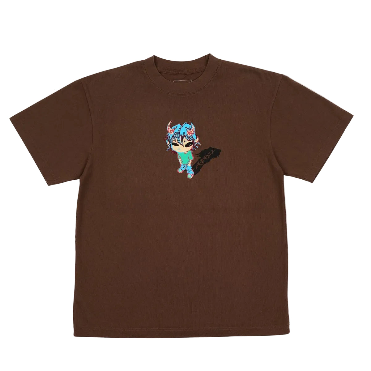 APRIL SKATEBOARDS KID TEE BROWN