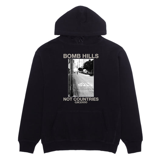 GX1000 BOMB HILLS HOODIE BLACK/GREY