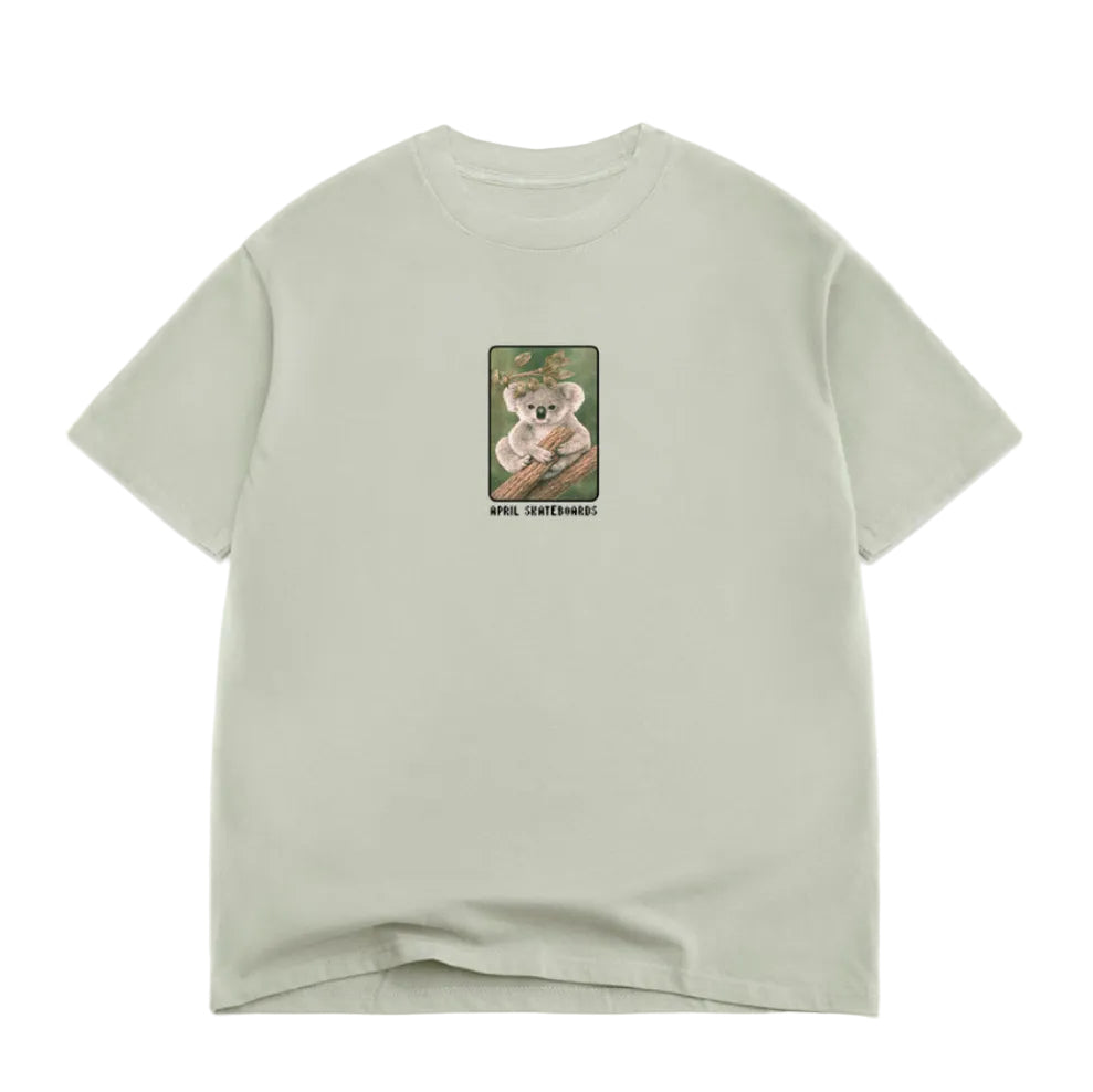 APRIL SKATEBOARDS MARSUPIAL TEE SAGE