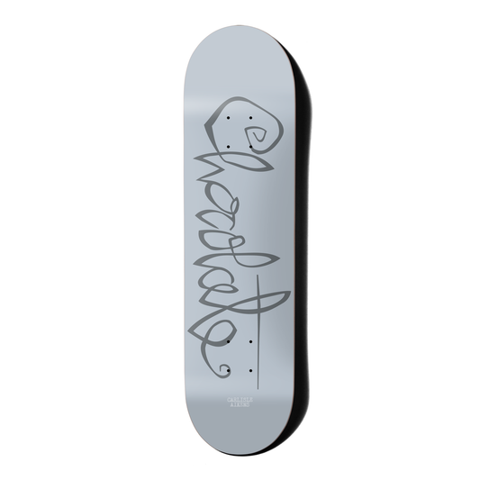 CHOCOLATE SKATEBOARDS AIKENS OG SCRIPT DECK