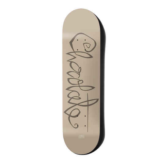 CHOCOLATE SKATEBOARDS CAPPS OG SCRIPT DECK