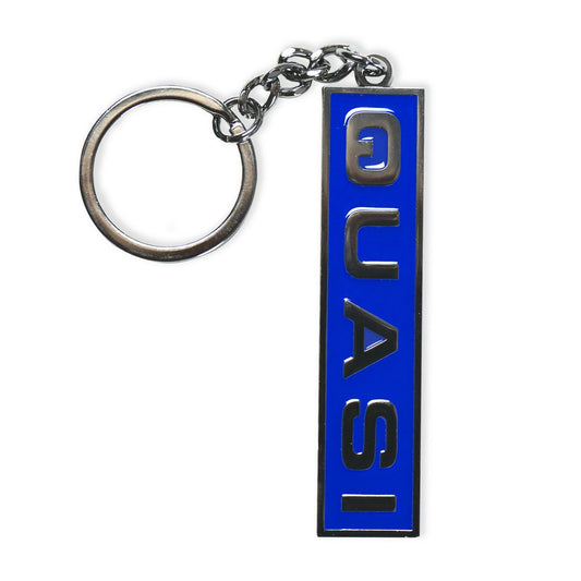 QUASI SKATEBOARDS EURO KEYCHAIN BLUE