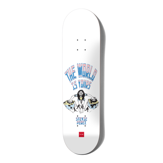 CHOCOLATE SKATEBOARDS PEREZ WORLD IS YOURS DECK 8.4