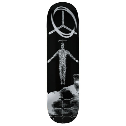 QUASI SKATEBOARDS JAEB DEBUT DECK BLACK 8.25