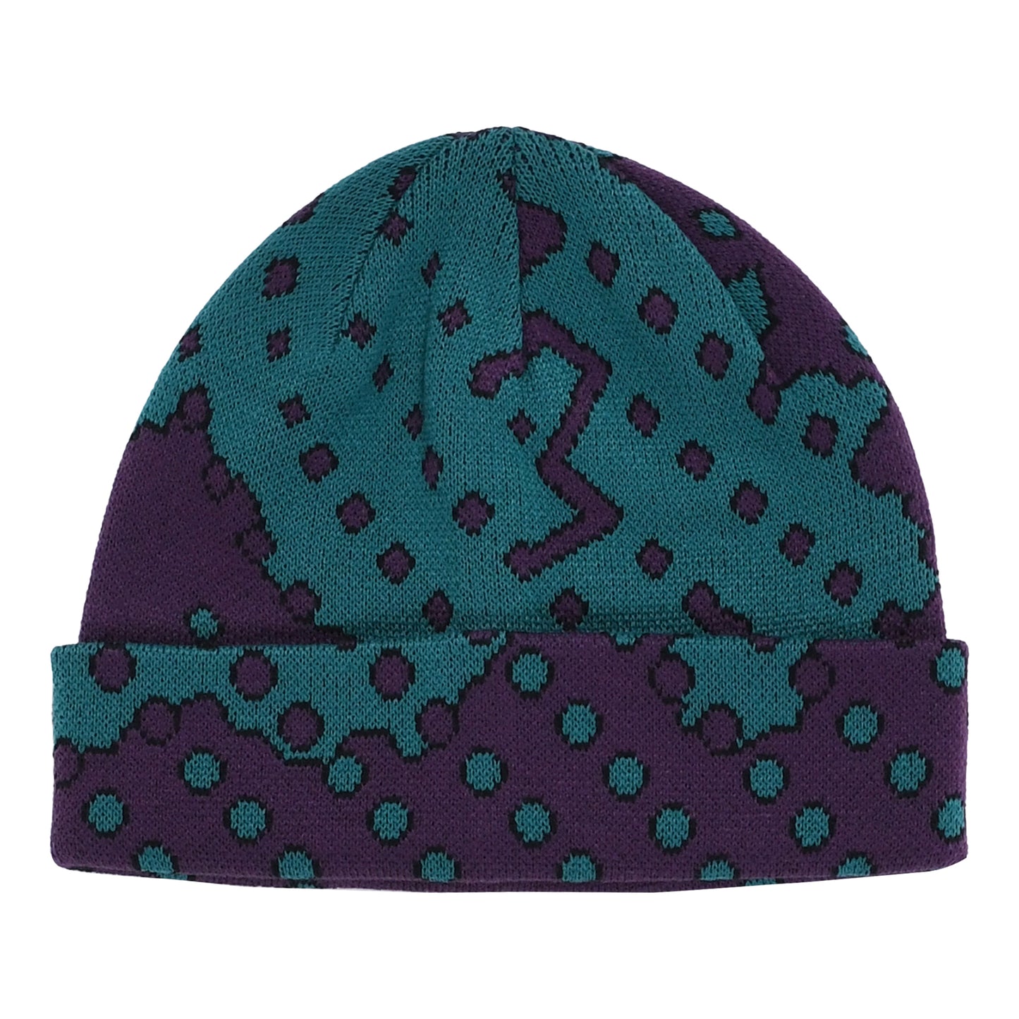 QUASI SKATEBOARDS DITHER BEANIE EGGPLANT