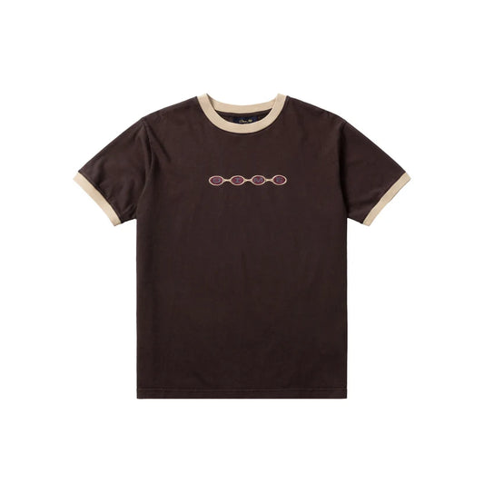 DIME MTL SPACE RINGER T-SHIRT BROWN