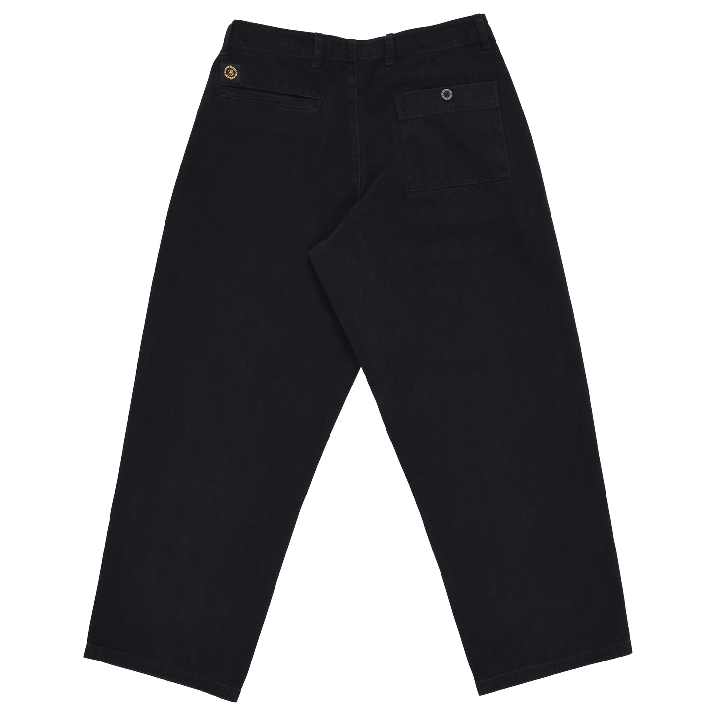 QUASI SKATEBOARDS WARREN TROUSER PANT BLACK