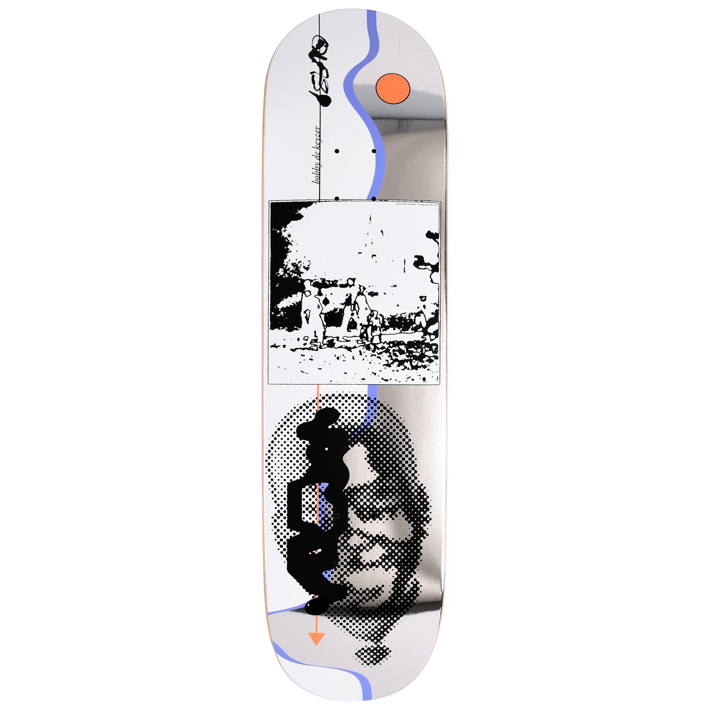 QUASI SKATEBOARDS DEKEYZER TIMELINE DECK 8.25