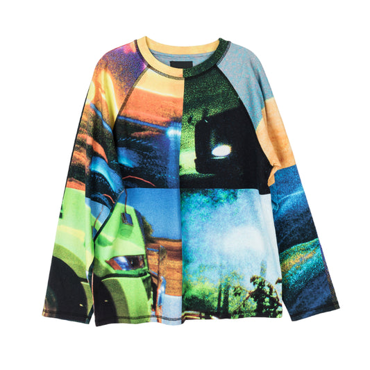 RASSVET / PACCBET COLLAGE LS TEE