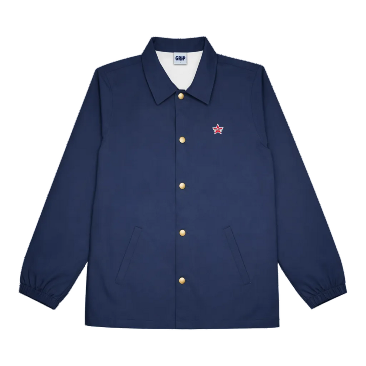 CLASSIC GRIP COACH JACKET NAVY