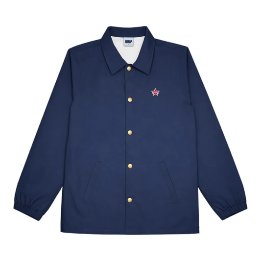 CLASSIC GRIP COACH JACKET NAVY