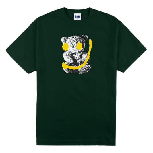 CLASSIC GRIP BEAR TEE FOREST GREEN