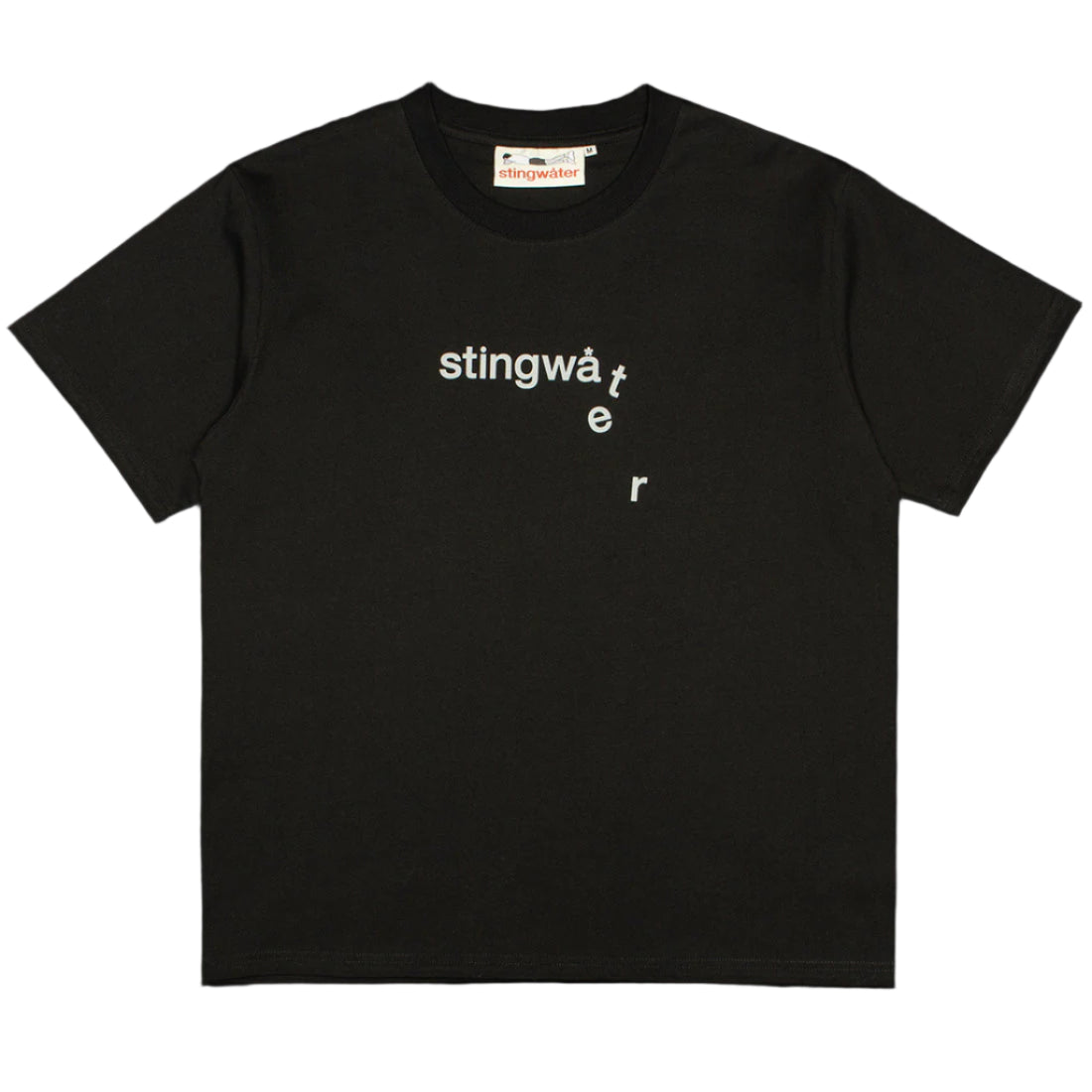 STINGWATER CLASSIC MELT LOGO TEE BLACK/GREY