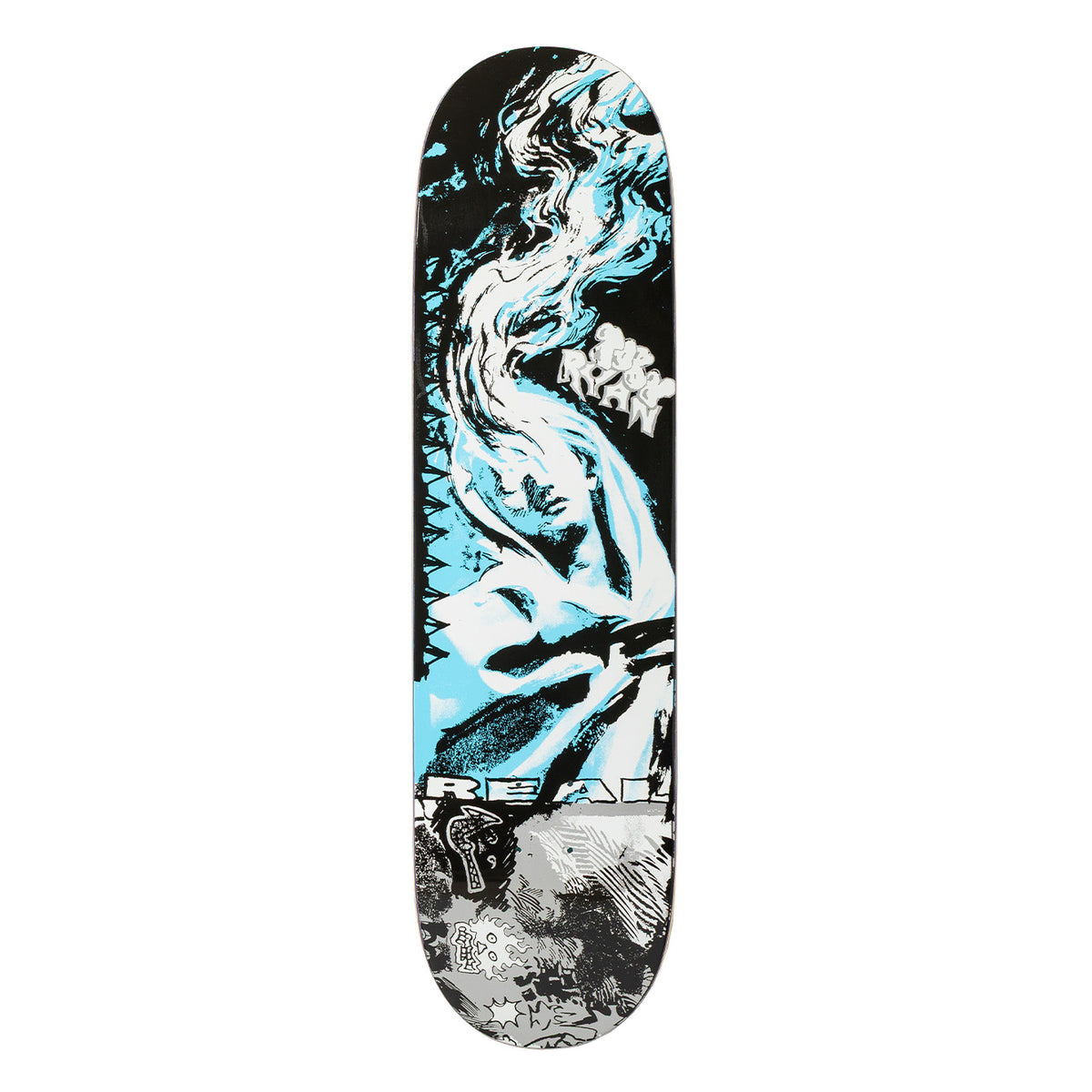 REAL SKATEBOARDS TOBY DUPLICATOR DECK 8.25